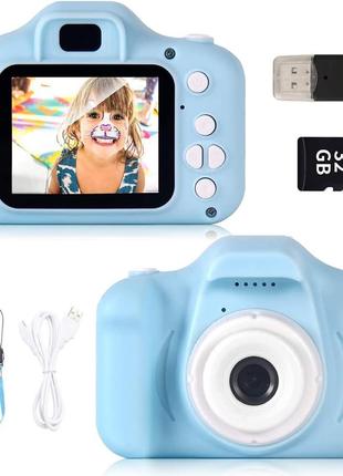 Детская камера ZStarlite, мини-цифровая камера HD 1080P 2,0-дю...