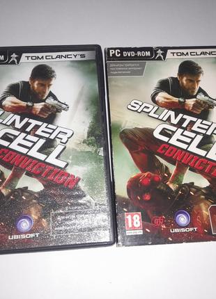 Диск игра DVD ROM Splinter Cell: Conviction ПК PC Game лицензия