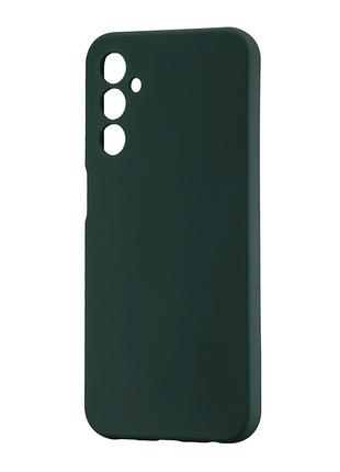 Чехол Silicone Case Samsung A24 4G (A245) Dark Green