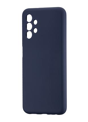Чехол Silicone Case Samsung A13 (A135) Midnight Blue