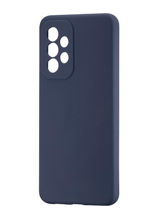 Чехол Silicone Case Samsung A33 5G (A336) Midnight Blue