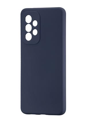 Чехол Silicone Case Samsung A53 5G (A536) Midnight Blue