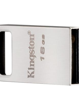 Флеш-накопитель Kingston DTMicro 16GB (USB 2.0) Metal