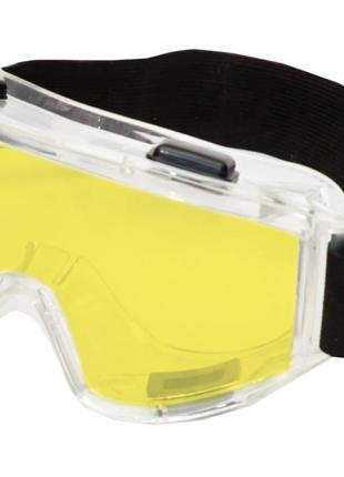 Очки защитные Vision Контраст+ линза жёлтая с непрямой вентиля...