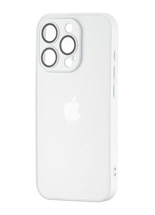 Чехол AG-Matte with MagSafe iPhone 15 Pro White