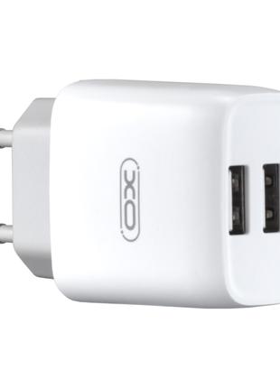 СЗУ XO L57 EU dual-port charger White