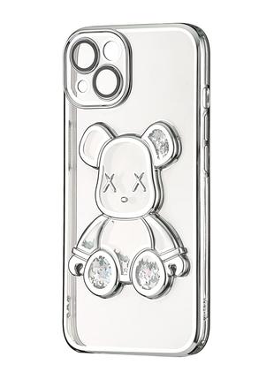 Чехол Shining Bear Case iPhone 13 Silver