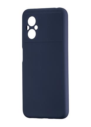 Чехол Silicone Case Xiaomi Poco M5 4G Midnight Blue