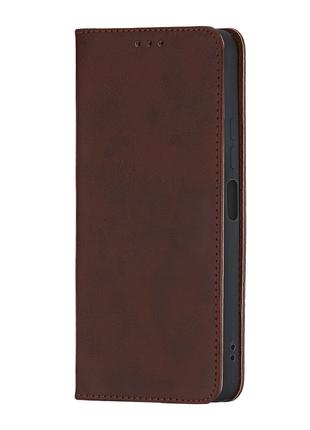 Чехол-книжка Premium Xiaomi Redmi 12 4G Dark Brown