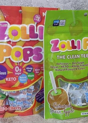 Zollipops, The Clean Teeth Pops, Льодяники без цукру асорті, 2...