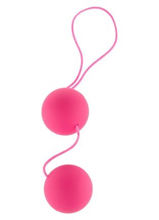 Вагинальные шарики пластиковые розовые Toy Joy (анонимно)