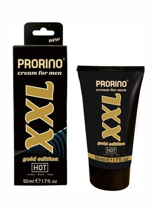 Крем эрекционный увеличивающий объем PRORINO XXL Cream for men...