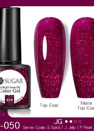 Гель-лак для ногтей UR Sugar Soak-Off UV/LED Color Gel 7.5 мл ...