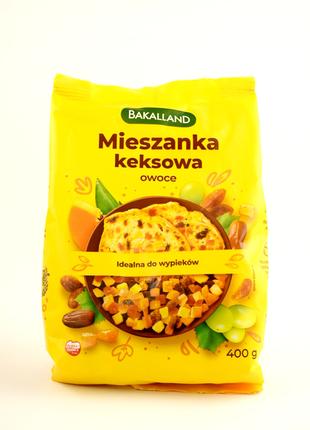 Смесь цукатов для выпечки Bakalland Mieszanka keksowa 400г (По...