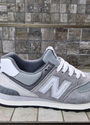 Кроссовки женские New Balance 574 Classic светлосерые