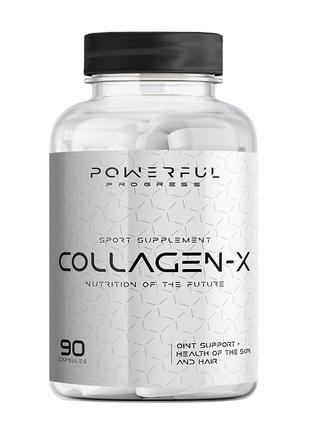Препарат для суставов и связок Powerful Progress Collagen-X, 9...