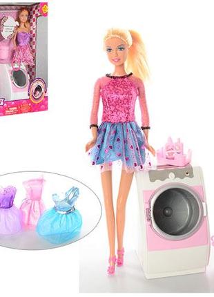 Лялька з вбранням DEFA 8323 (6шт) 29см, пральна машина-звук, с...