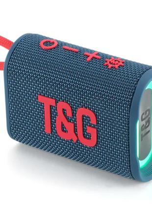 Портативная Bluetooth колонка TG396 5W с RGB подсветкой speake...