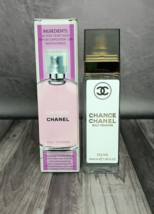 Парфюм женский Chanel Chance Eau Tendre (Шанель Шанс Тендр) 40...