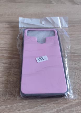 Чохол накладка для телефону REMAX JR-3 (5.0-5.2 дюймів) рожевий