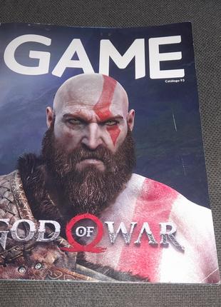 Игровой журнал каталог Game (Испания) Nintendo Sony God of war