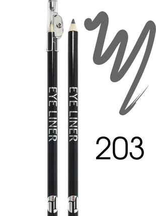 Косметичний олівець для очей з точилкою, JL EYE LINER, № 203, SIL