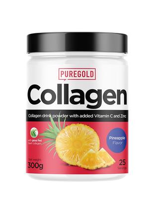 Препарат для суставов и связок Pure Gold Protein Collagen, 300...