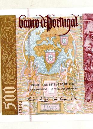 Португалія - Португалия 500 ескудо 1997 рік UNS №282