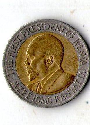 Кенія - Кения 5 шилінгів 2005 рік №1597