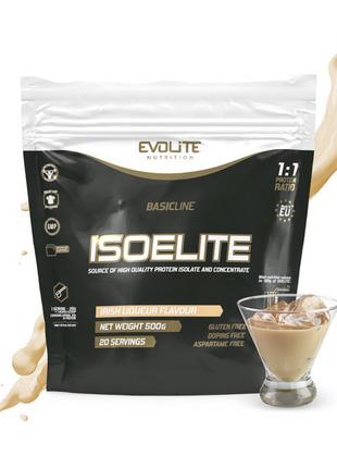 Протеин Evolite Nutrition Iso Elite, 500 грамм Ирландский ликер