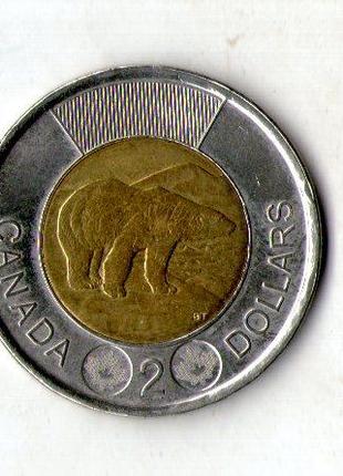 Канада › Королева Елизавета II 2 долара 2014 рік №1598