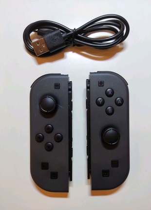 Нові темно сірі чорні Joycon nintendo switch