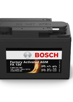 Мото акумулятор AGM Bosch Правий [+] 12V 2.3AH 30A