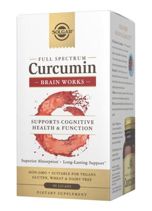Full Spectrum Curcumin Brain Works - 90 Licaps