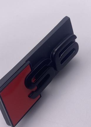 Audi s line эмблема Эмблема значeк на решетку радиатора s6