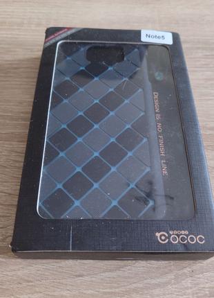 Пластиковий чохол Cococ для Samsung Galaxy Note 5 чорний