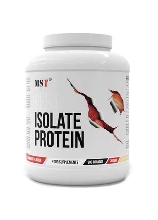 Протеин MST Best Isolate Protein, 900 грамм Клубника