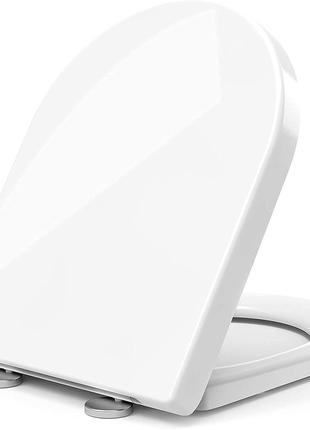Сидіння для унітазу STOREMIC Soft Close White D-форми