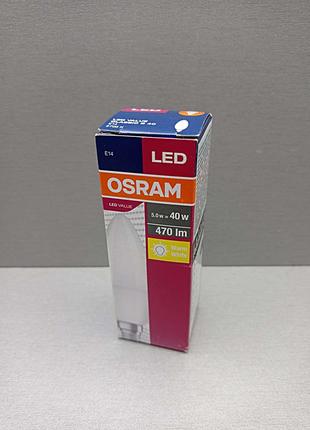 Лампочки Б/У Osram 4052899326453 LED Value, B40 5W 2700 K E14