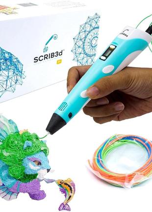 SCRIB3D P1 Ручка для 3D-печати с дисплеем - Включает в себя 3D...