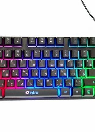 Клавиатура с разноцветной подсветкой 8930 (24)