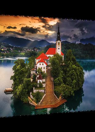 Пазли "Фото Одісея" - (1000 елм.) - "Озеро Блед / Словенія"