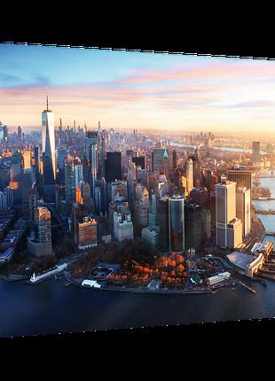 Пазли "Фото Одісея" - (1000 елм.) - "Манхетен / Ню-Йорк"