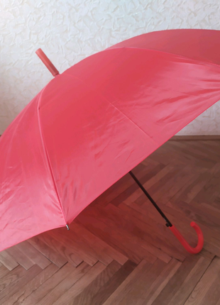 Парасолька зонтик тростина червона