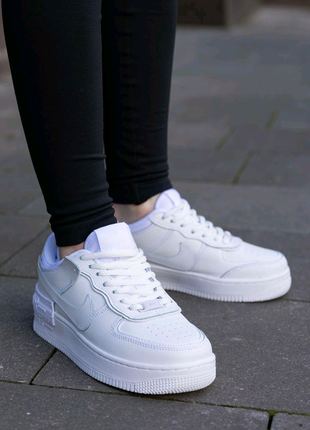 Жіночі кросівки Nike Air Force 1 Shadow White