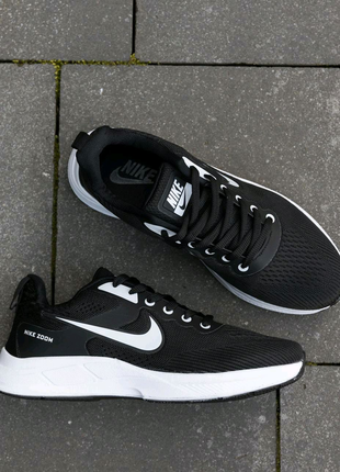 Чоловічі кросівки Nike Zoom Black White