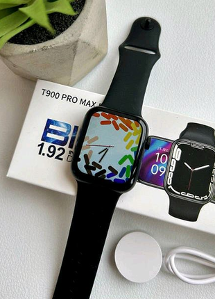 Розумний смарт годинник Smart Watch T900 pro max bluetooth з крок