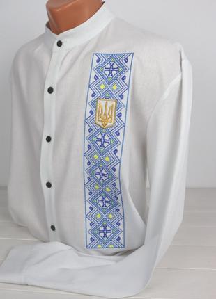 Мужская рубашка с вышивкой Украинский стиль, рубашка вышитая, ...