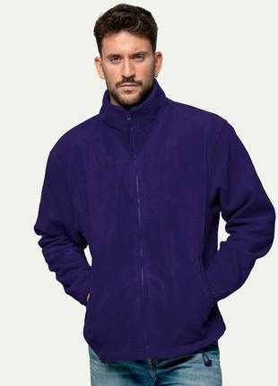 Флисовая кофта JHK POLAR FLEECE MAN, размер S, фиолетовый мужс...