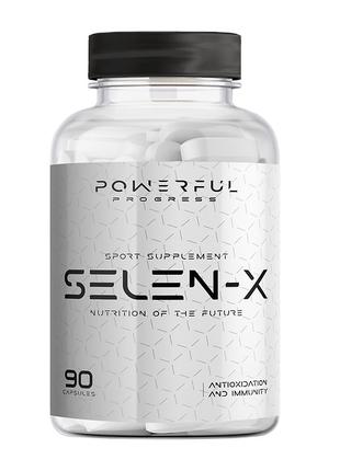 Витамины и минералы Powerful Progress Selen-X, 90 капсул
